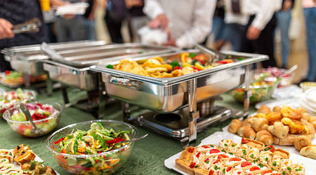 Terrace Area at Kents Caterers
