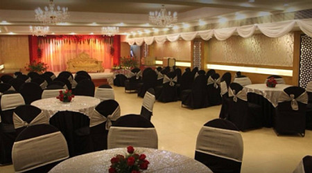 Terrace Area at Maharaja Residency & Banquet