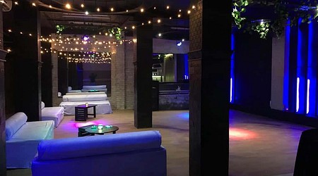 Terrace Area at Sainik Farms Villa 1003