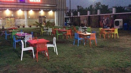 Terrace Area at Sanjha Chulha