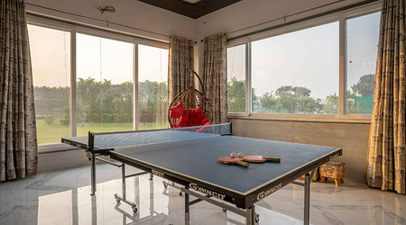 Terrace Area at Santushti Farm