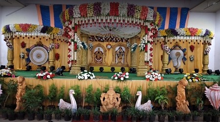 Terrace Area at Sree Rajha Convention