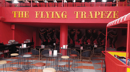 Terrace Area at The Flying Trapeze