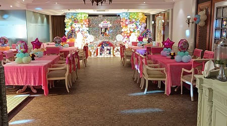 Terrace Area at Zaffran By Bristol