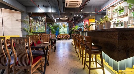 Terrace Party at Crops & Curries