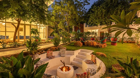 Terrace Party at Farmhouse 8520