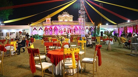 Terrace Party at Numberdar Palace