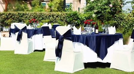 Terrace Party at Palmyra