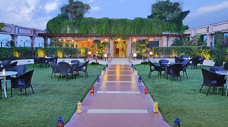 Terrace Party at Palmyra