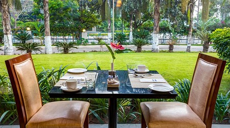Terrace Party at Radha Hometel