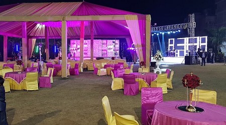 Terrace Party at Rambagh Farm