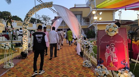 Terrace Party at Shubham Villa