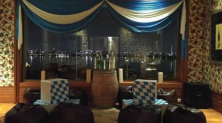 Birthday party at altitude - hyderabad marriott hotel and convention Necklace Road
