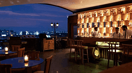 Raise The Bar Rooftop Clarens Hotel | Restaurants in Sector 29, Gurgaon