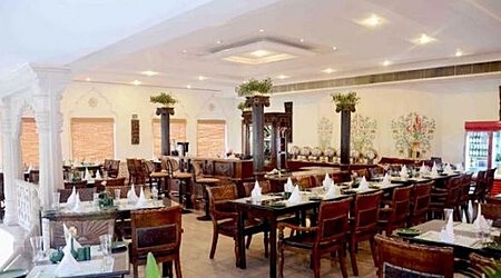 Cafe Amer - The Gold Palace And Resorts | Restaurant in Kukas, Jaipur