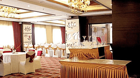 Ambrosia - The Golden Palms Hotel | Restaurant in IP Extension, Delhi