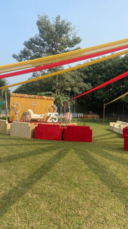 Interior Decor of Royal Orchid Farm Noida