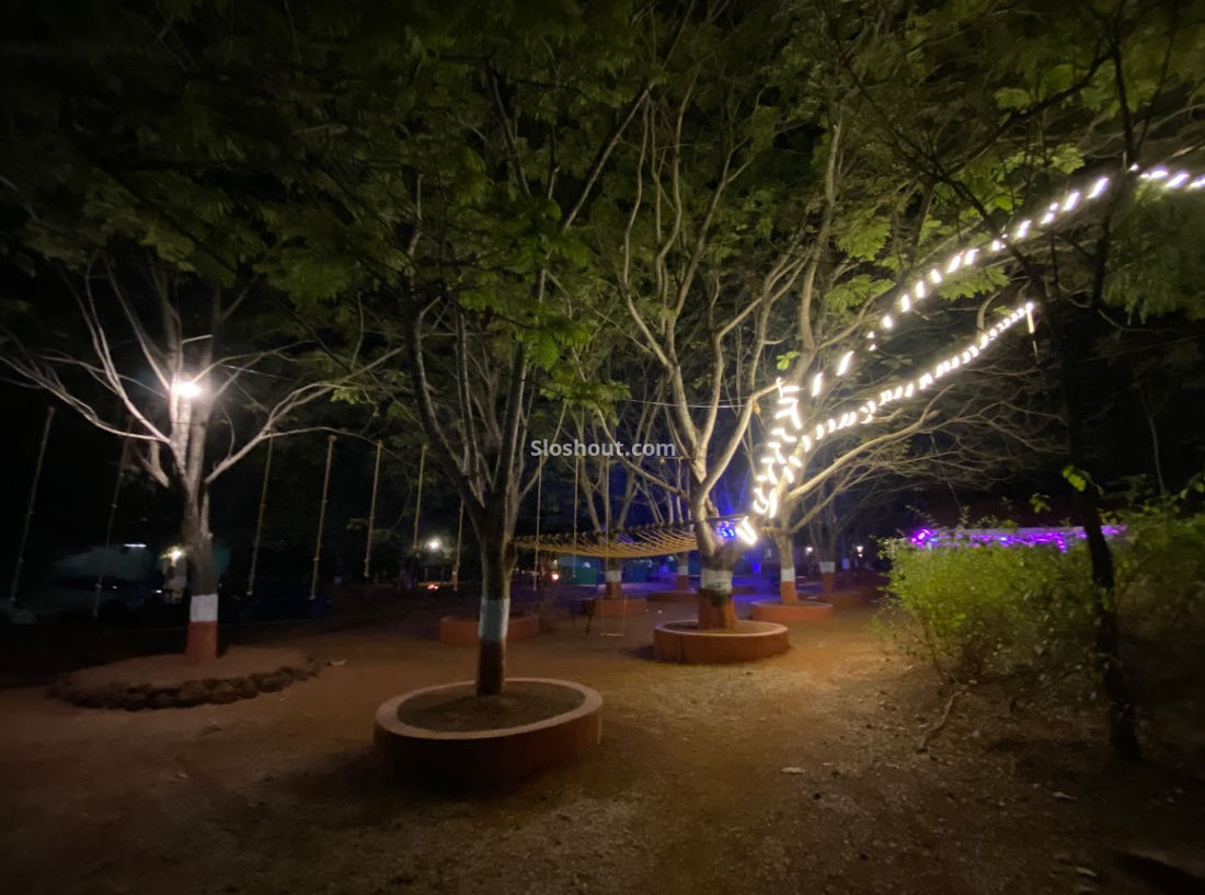 Terrace Area at Deccan Trails - Forest Resort