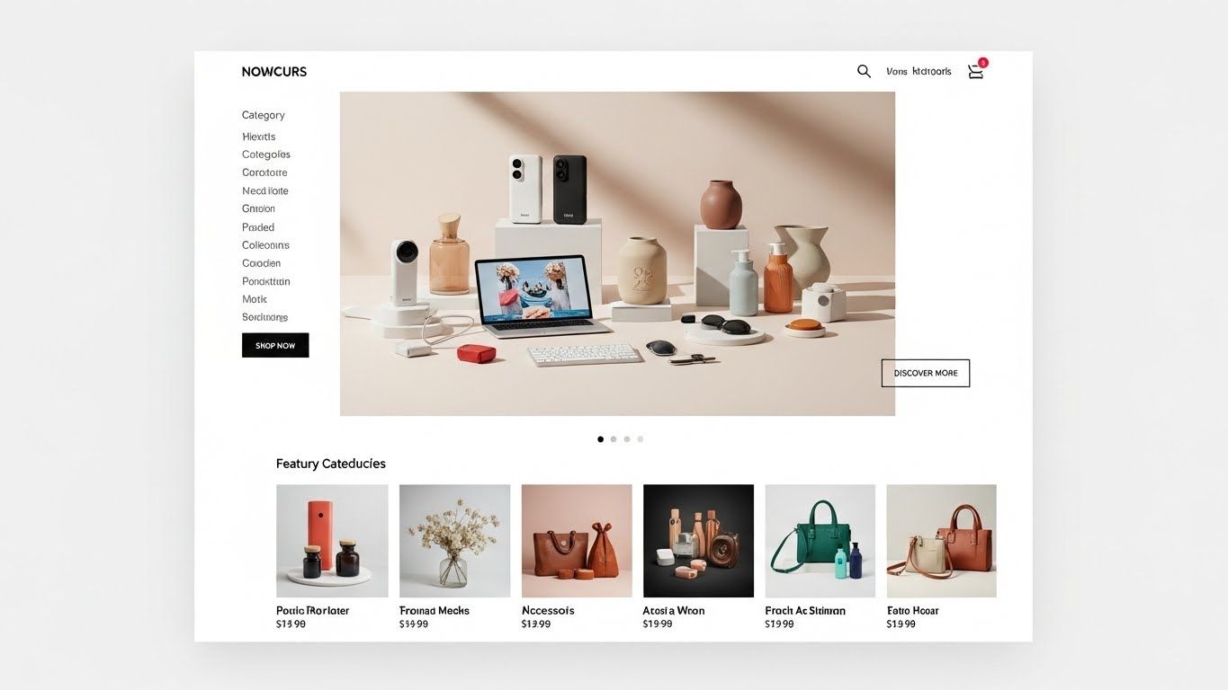 best ecommerce homepage design