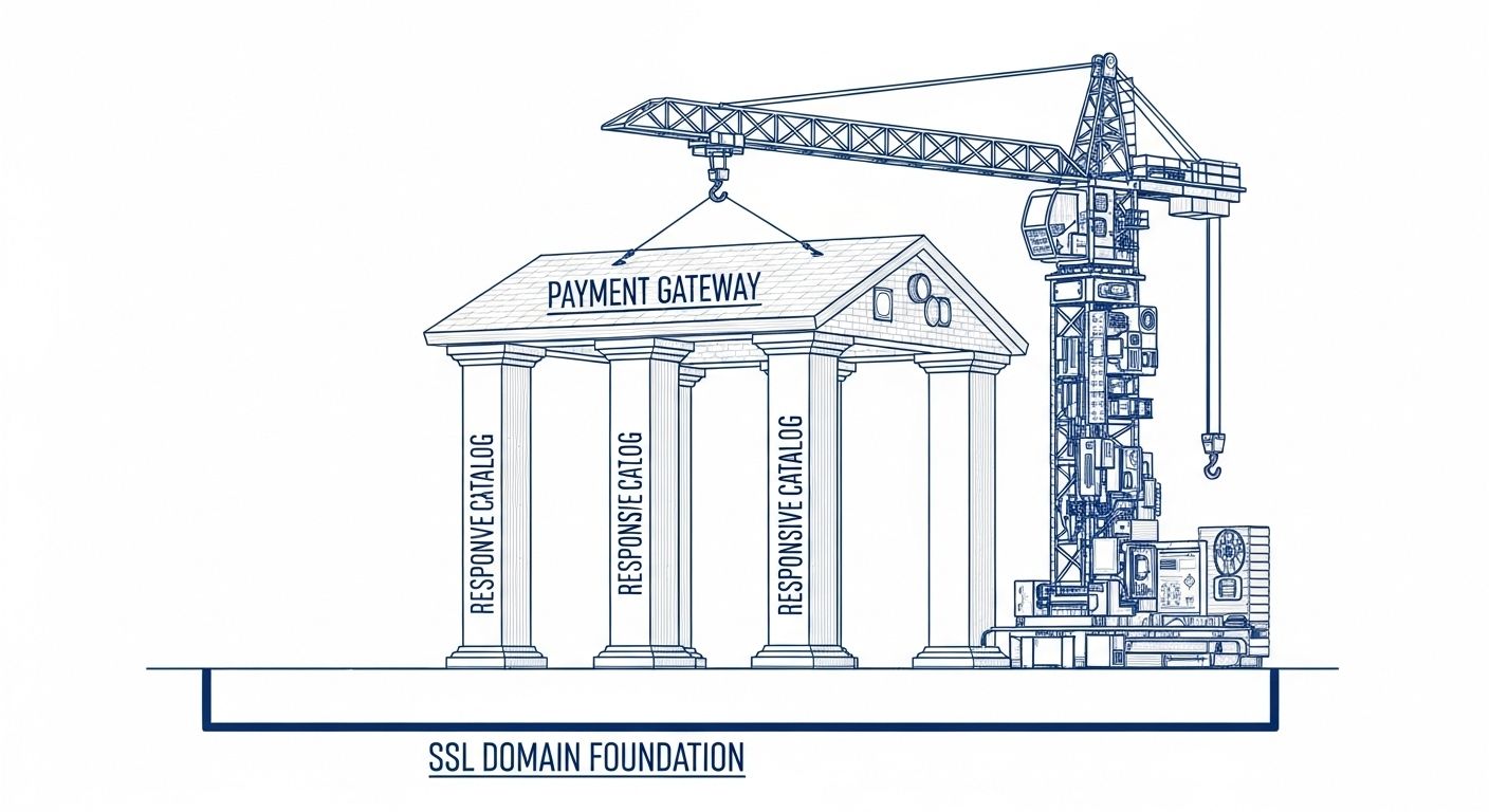 build an online store website