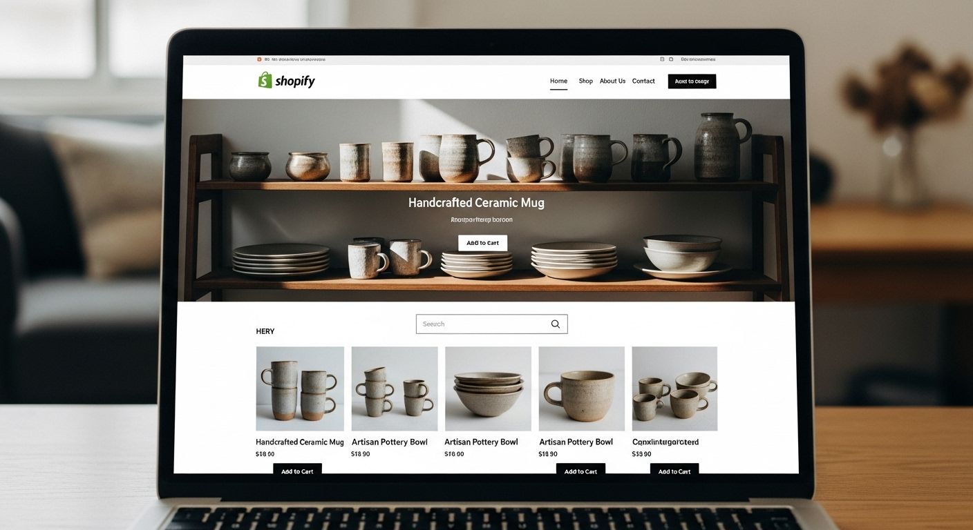 build website with shopify