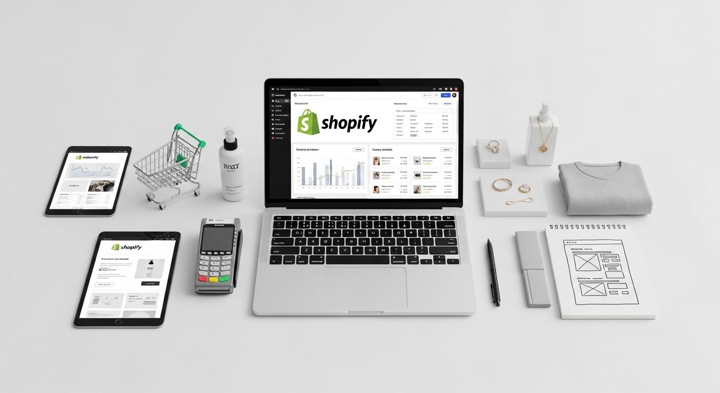 how to build a website with shopify