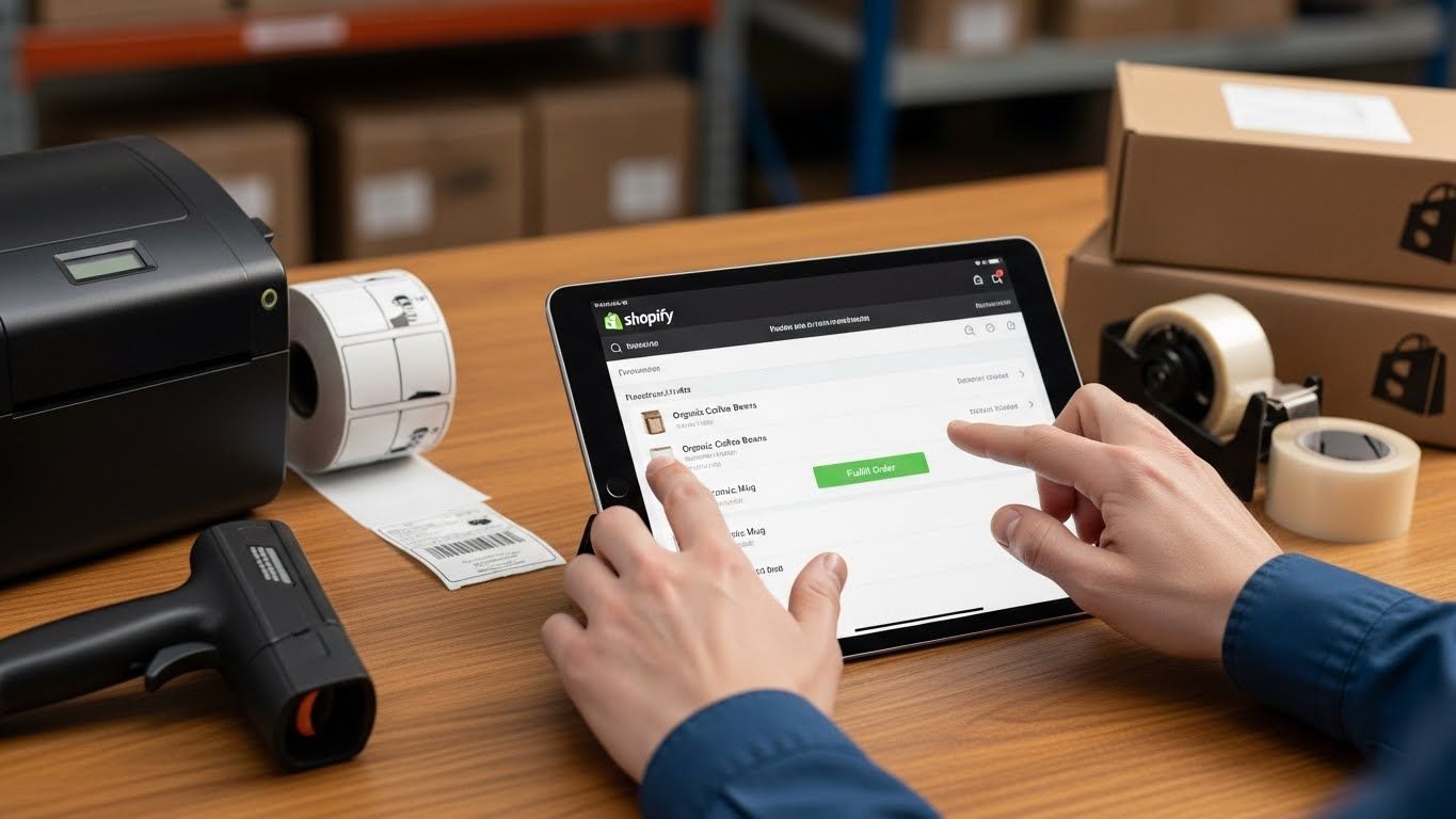 how to fulfil orders on shopify