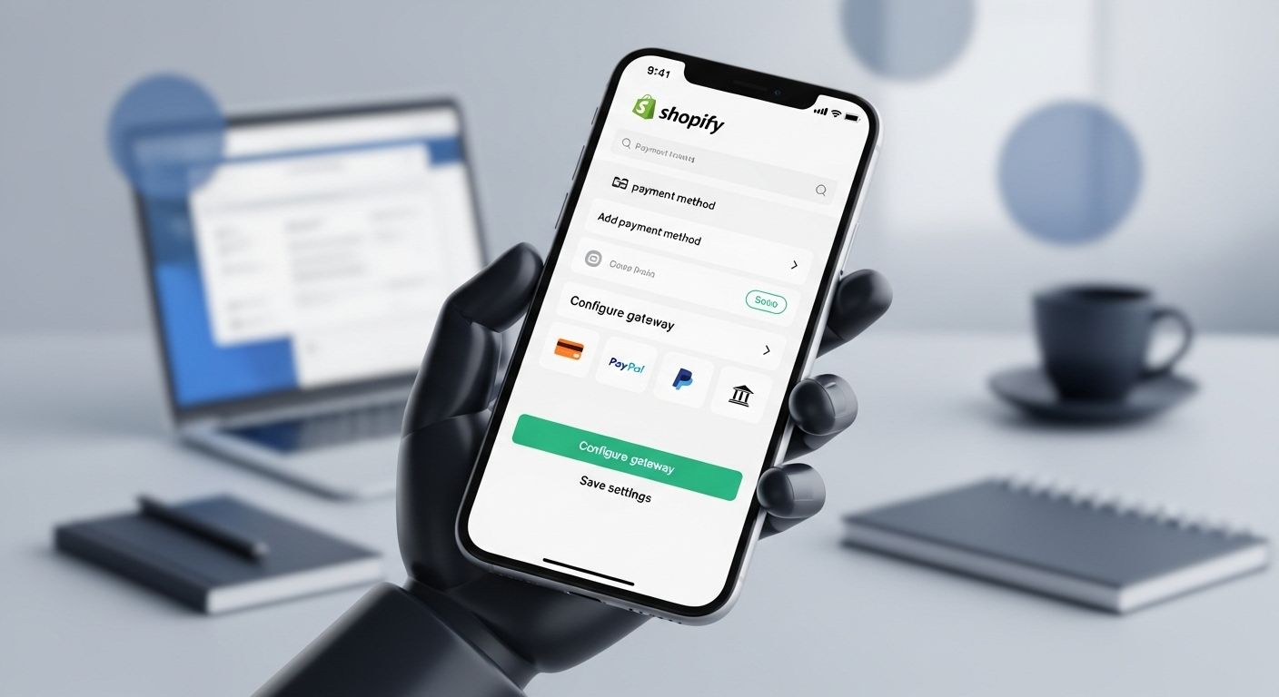 how to set up payment on shopify
