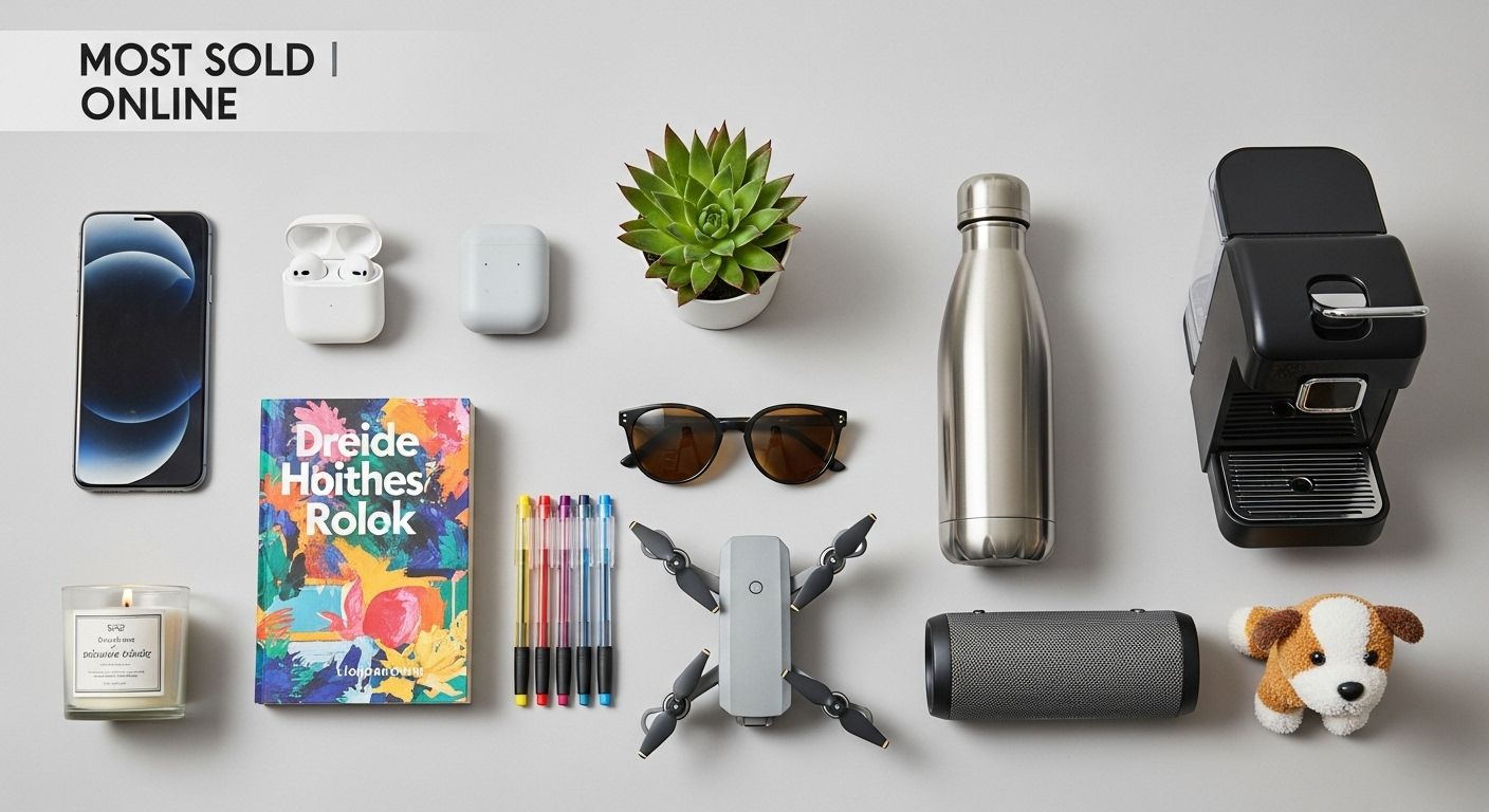 most sold items online