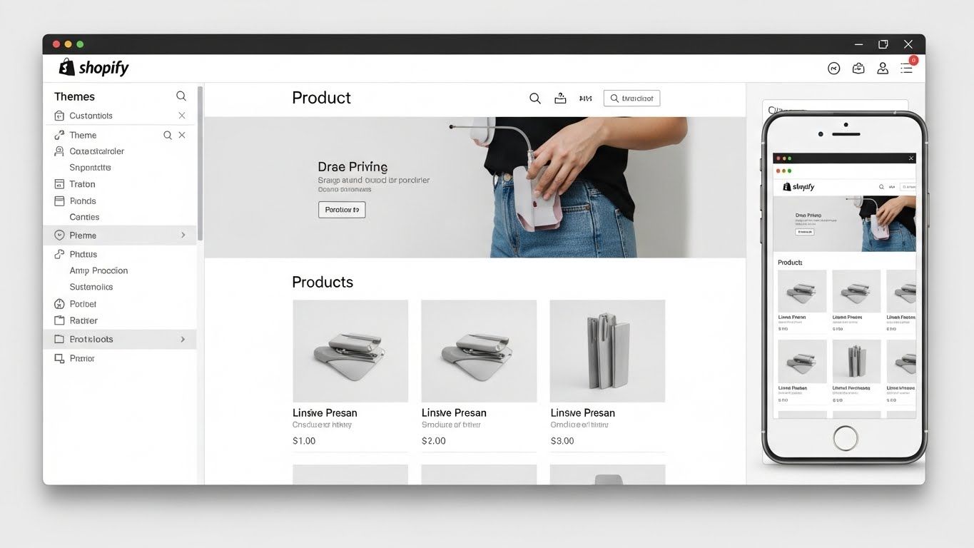 shopify build website