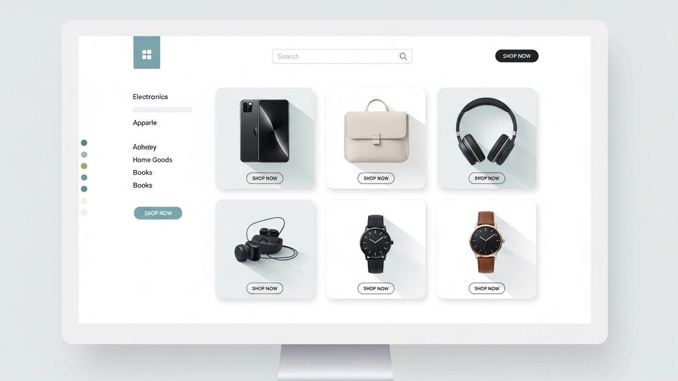 web design for ecommerce website