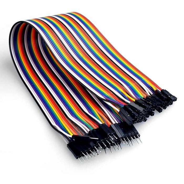 Jumper Wires — Male to Female (40pc)