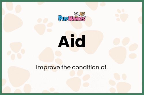 Aid dog name meaning