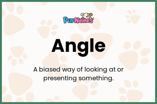 Angle dog name meaning