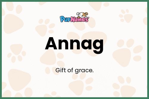 Annag dog name meaning