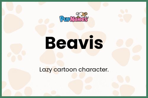 Beavis dog name meaning