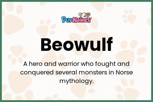 Beowulf dog name meaning