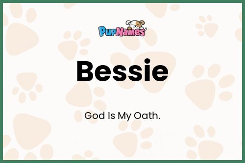 Bessie dog name meaning