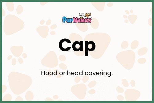 Cap dog name meaning