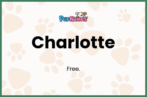 Charlotte dog name meaning