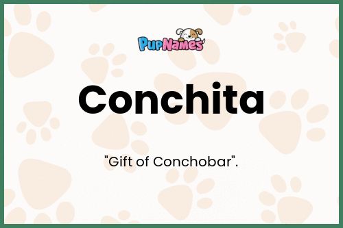 Conchita dog name meaning