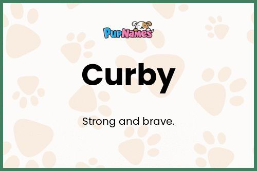 Curby dog name meaning