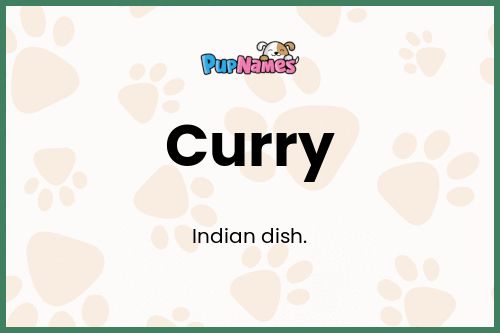 Curry dog name meaning