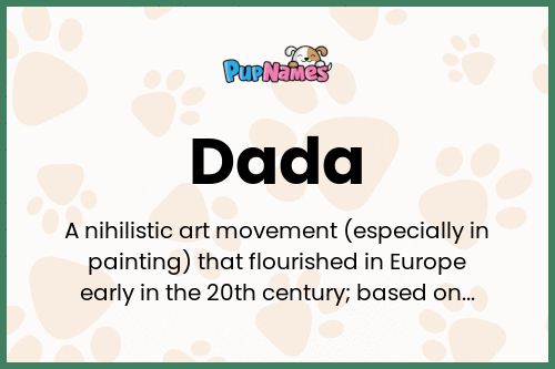 Dada dog name meaning