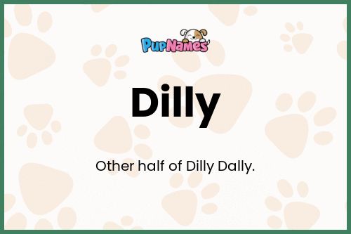 Dilly dog name meaning