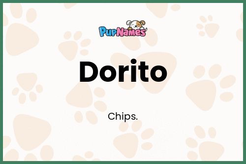 Dorito dog name meaning