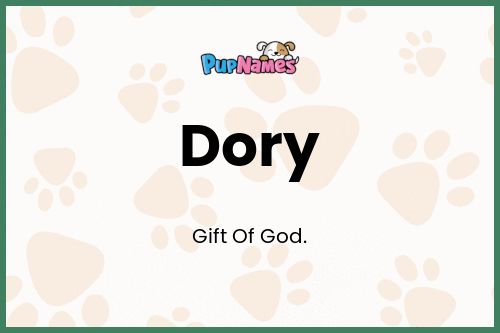 Dory dog name meaning