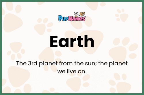 Earth dog name meaning