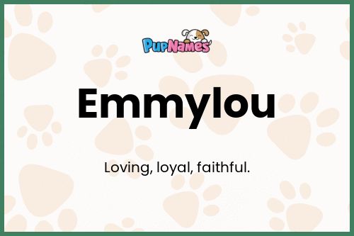 Emmylou dog name meaning