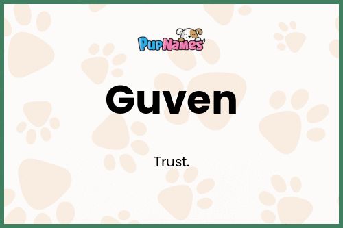 Guven dog name meaning